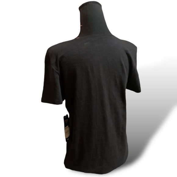 Vintage NFL PITTSBURGH STEELERS TEE V-Neck Short Sleeve 47 Brand XL Black NWT - Picture 4 of 11